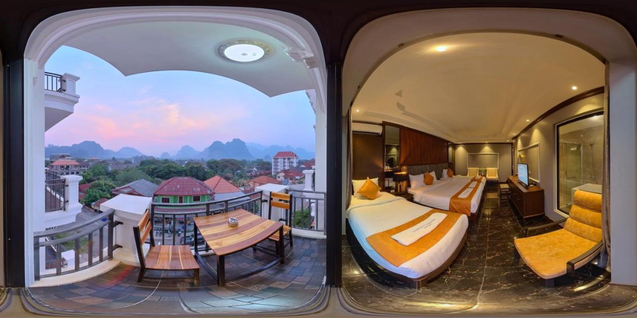 Confetti Garden Hotel Vang Vieng Ngoại thất bức ảnh