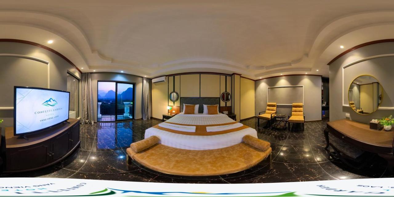 Confetti Garden Hotel Vang Vieng Ngoại thất bức ảnh