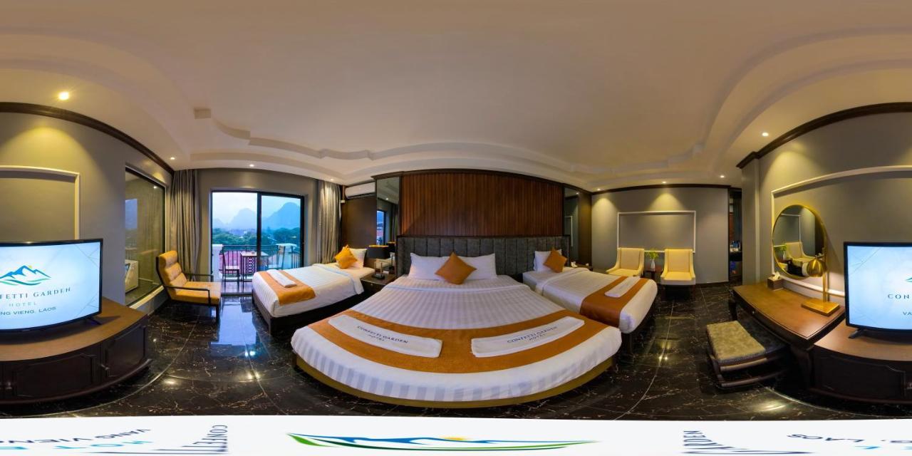 Confetti Garden Hotel Vang Vieng Ngoại thất bức ảnh