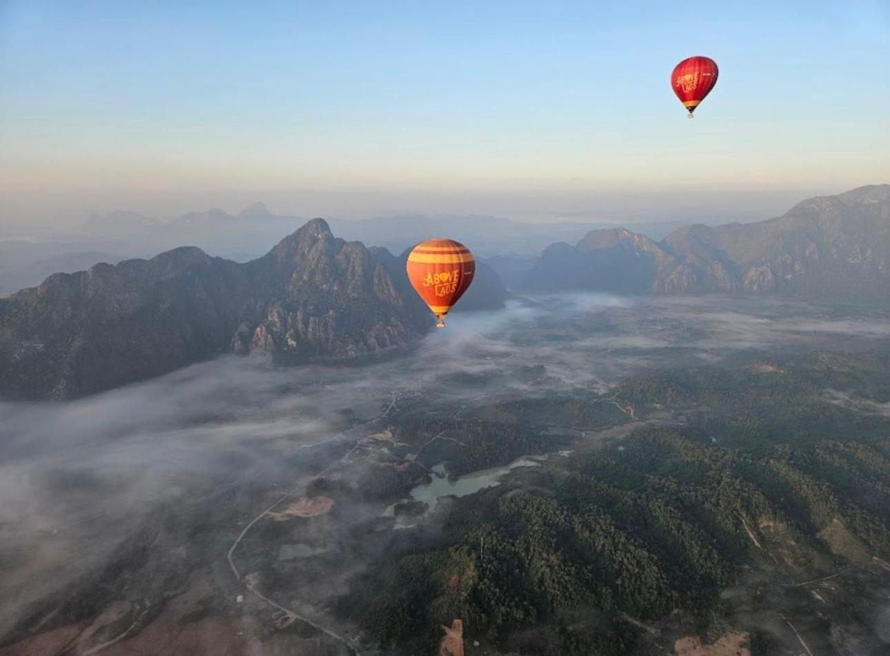 Confetti Garden Hotel Vang Vieng Ngoại thất bức ảnh